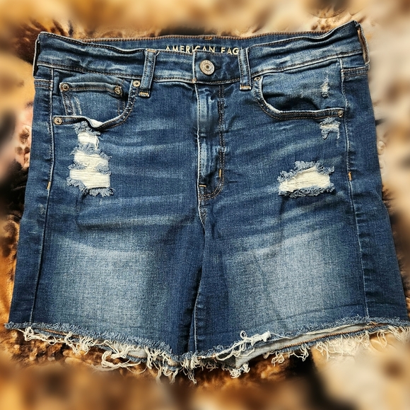 AE STRETCH MIDI SHORTS - Picture 2 of 8